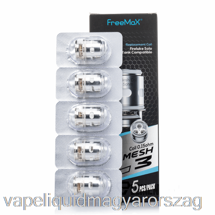 Freemax Fireluke Solo Fl Mesh Cseretekercsek 0,15 Ohm Fl3 Mesh Coils Vape Pen